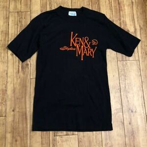 KEN＆MARY ケン＆メリー スカイライン 半袖Ｔシャツ 日産 ケンメリ 復刻版 国産品 ブラック＆オレンジ KPGC110