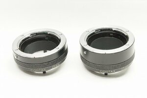 【アルプスカメラ】良品 CONTAX コンタックス AUTO EXTENSION TUBE SET (20mm 27mm) エクステンションチューブ 221111x