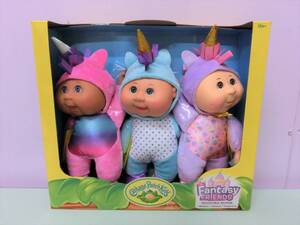 キャベッジパッチキッズ◆着ぐるみ ユニコーン 赤ちゃん 3体セット ベビー ぬいぐるみ ファンシー◆Cabbage Patch Kids Baby キャベツ人形