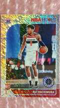 送料込即決 2019-20 Panini NBA Hoops Premium Stock Shimmer Prizm No.206 Rui Hachimura 八村塁 パラレルルーキーカード シマープリズム_画像1