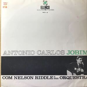 Antonio Carlos Jobim Com Nelson Riddle E Sua Orquestra / DEEP GROOVE MONO MEV-6