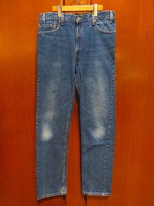 2000’s MADE IN U.S.A. Levi’s 505実寸W88cm●221104r1-m-pnt-jns-W35古着リーバイスジーンズデニムパンツUSA製ボトムス