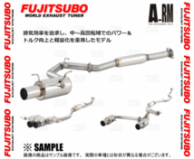 FUJITSUBO フジツボ オーソライズ A-RM+c (ステンレス+カーボン) ジューク ニスモ/RS F15/NF15 MR16DDT H25/2～ (250-11815_画像2