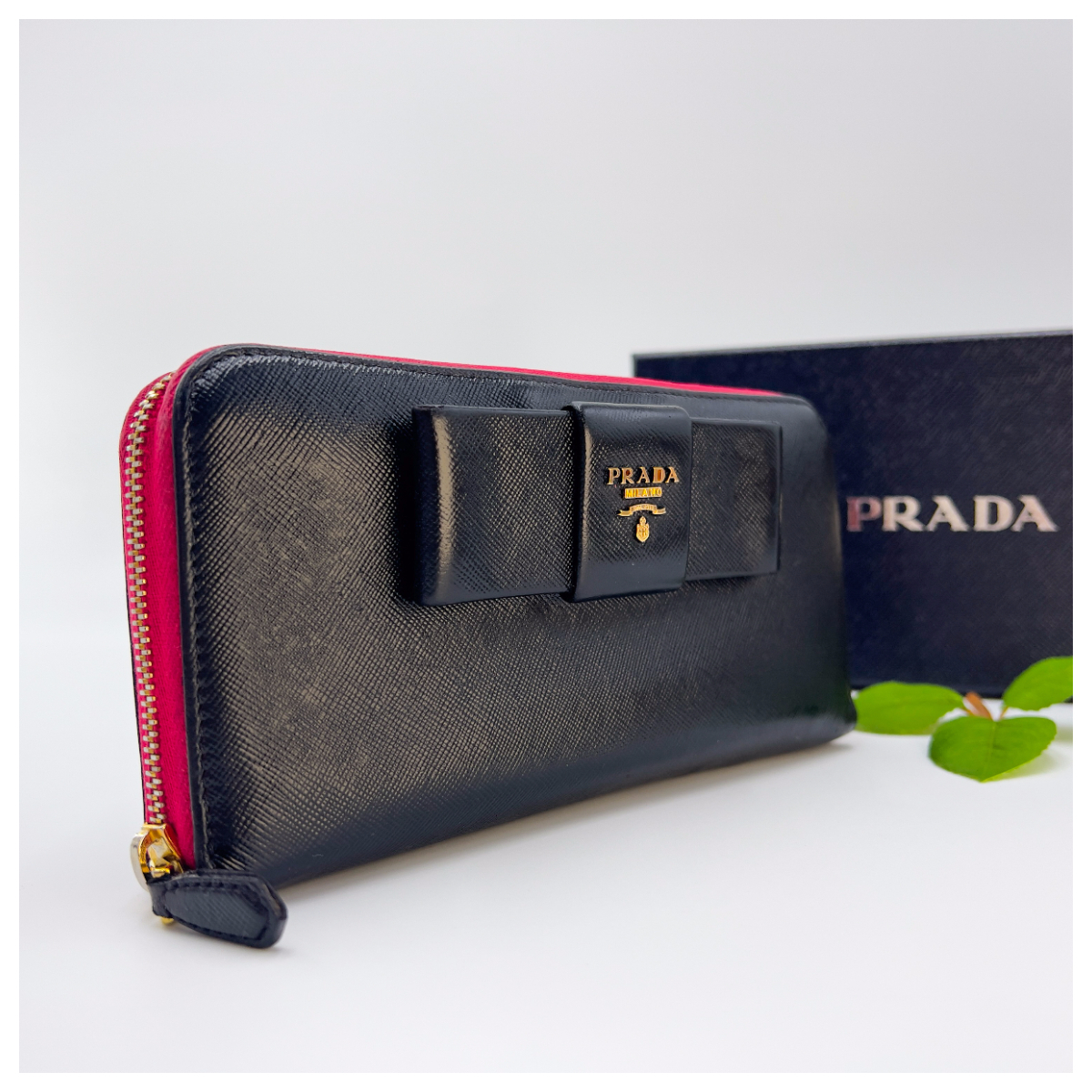 未使用品 PRADA 長財布 1M1132 FUOCO 487 | www.jarussi.com.br