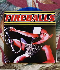 Fireballs Blue Vinyl 7ep 1997 Australia Psychobilly サイコビリー ロカビリー 4Track ep