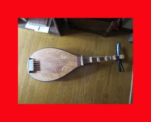 :[. front 5 string 5 pillar F-384]. musical instruments * shamisen * two string koto. koto *. front biwa * Satsuma biwa * shakuhachi * biwa * stringed instruments * half month equipment ornament *. chopsticks ...