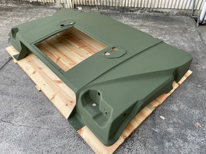  last [ the US armed forces discharge goods ] unused goods HMMWV/ handle Be Hummer bonnet front hood parts *CK28AK-M