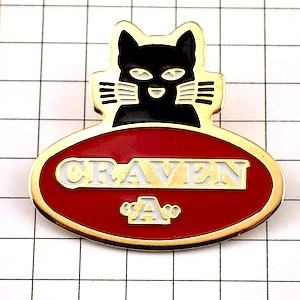  pin badge * regular surface direction. black cat * France limitation pin z* rare . Vintage thing pin bachi