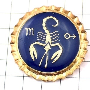  pin badge * horoscope . seat . sleigh seat * France limitation pin z* rare . Vintage thing pin bachi