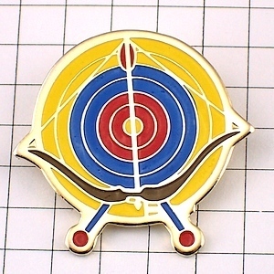 pin badge * archery bow arrow ..* France limitation pin z* rare . Vintage thing pin bachi