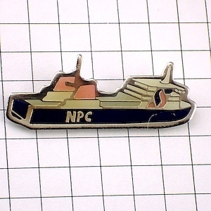  значок * лодка судно NPC* Франция ограничение булавка z* редкость . Vintage было использовано булавка bachi