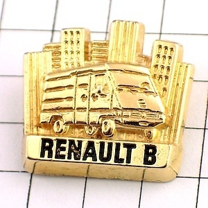  pin badge * Renault gold color. truck car . block * France limitation pin z* rare . Vintage thing pin bachi