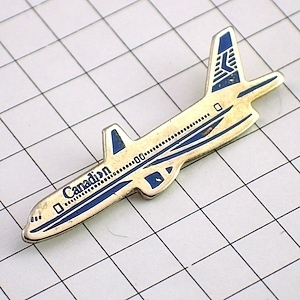  pin badge * airplane Canadian aviation * France limitation pin z* rare . Vintage thing pin bachi