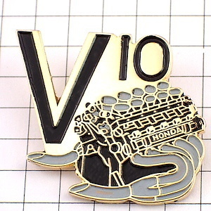  pin badge * Honda V10 engine car race F1* France limitation pin z* rare . Vintage thing pin bachi