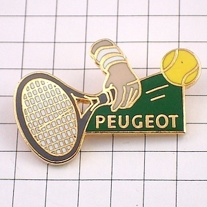  pin badge * Peugeot car tennis lamp * France limitation pin z* rare . Vintage thing pin bachi