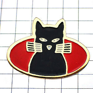  pin badge * regular surface direction. black cat * France limitation pin z* rare . Vintage thing pin bachi