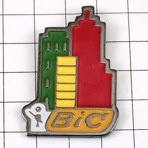  pin badge *BiC/ Bick stationery lighter kami sleigh capital .* France limitation pin z* rare . Vintage thing pin bachi