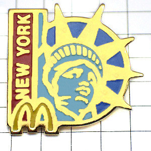 Pin Badge New York Freedom McDonald M ◆ French Limited Pins ook