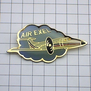  pin badge * Excel aviation. airplane * France limitation pin z* rare . Vintage thing pin bachi