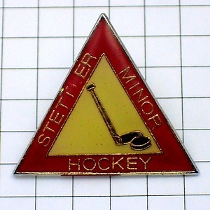  pin badge * ice hockey cane pack triangle * France limitation pin z* rare . Vintage thing pin bachi