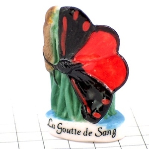 feb* red . black. butterfly butterfly .* France limitation Feve * galette te lower FEVEfeb small ornament 