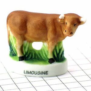 フェーブ・リムーザン牛◆フランス限定フェーヴ◆ガレットデロワFEVEフェブ小さな置き物