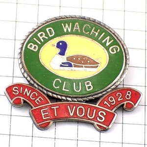  pin badge * bird-watching bird observation * France limitation pin z* rare . Vintage thing pin bachi