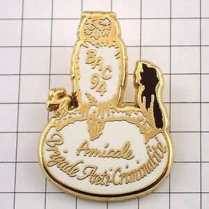  pin badge * owl bird ear zk.* France limitation pin z* rare . Vintage thing pin bachi