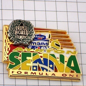  pin badge * Ayrton Senna F1 Driver * France limitation pin z* rare . Vintage thing pin bachi