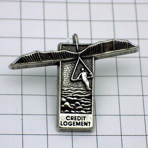  pin badge * handle glider ..* France limitation pin z* rare . Vintage thing pin bachi