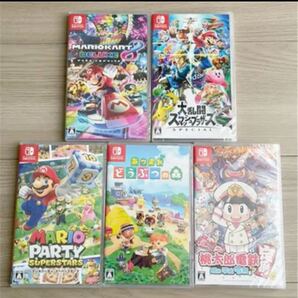 Nintendo Switch ソフト5本 新品未開封
