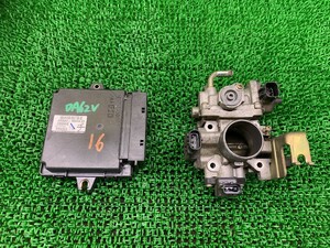 16 エブリィ　LE-DA62V　マツダ　スクラム DG62V　エンジンコンピューター　33920-66HE0　スロットルボディ ISCVバルブ