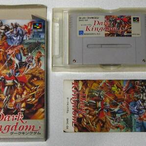 レア！ SFC ダーク キングダム Dark Kingdom 箱説付き 美品☆の画像7