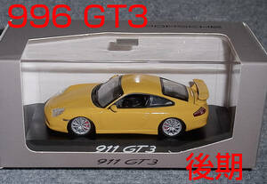 ポルシェ別注 1/43 ポルシェ 911 (996) GT3 2003 後期型 イエロー PORSCHE