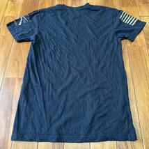 沖縄 米軍放出品 GS GRUNTS STYLE US 1770 ミリタリー Tシャツ オシャレ ファッション 古着 ビンテージ SMALL ブラック (管理番号ABC36)_画像2