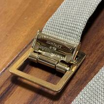 沖縄 米軍放出品 米軍実物 OFFICERS EQUIPMENT COMPANY BELT ベルト オシャレ 作業用 コヨーテ 95cm (管理番号R41)_画像4