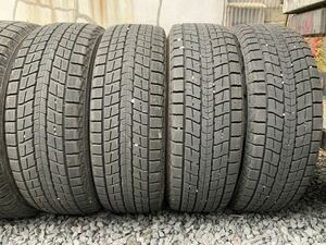 バリ溝　スタッドレスタイヤ 4本セット　ダンロップ WINTER MAXX SJ8 225/65R17