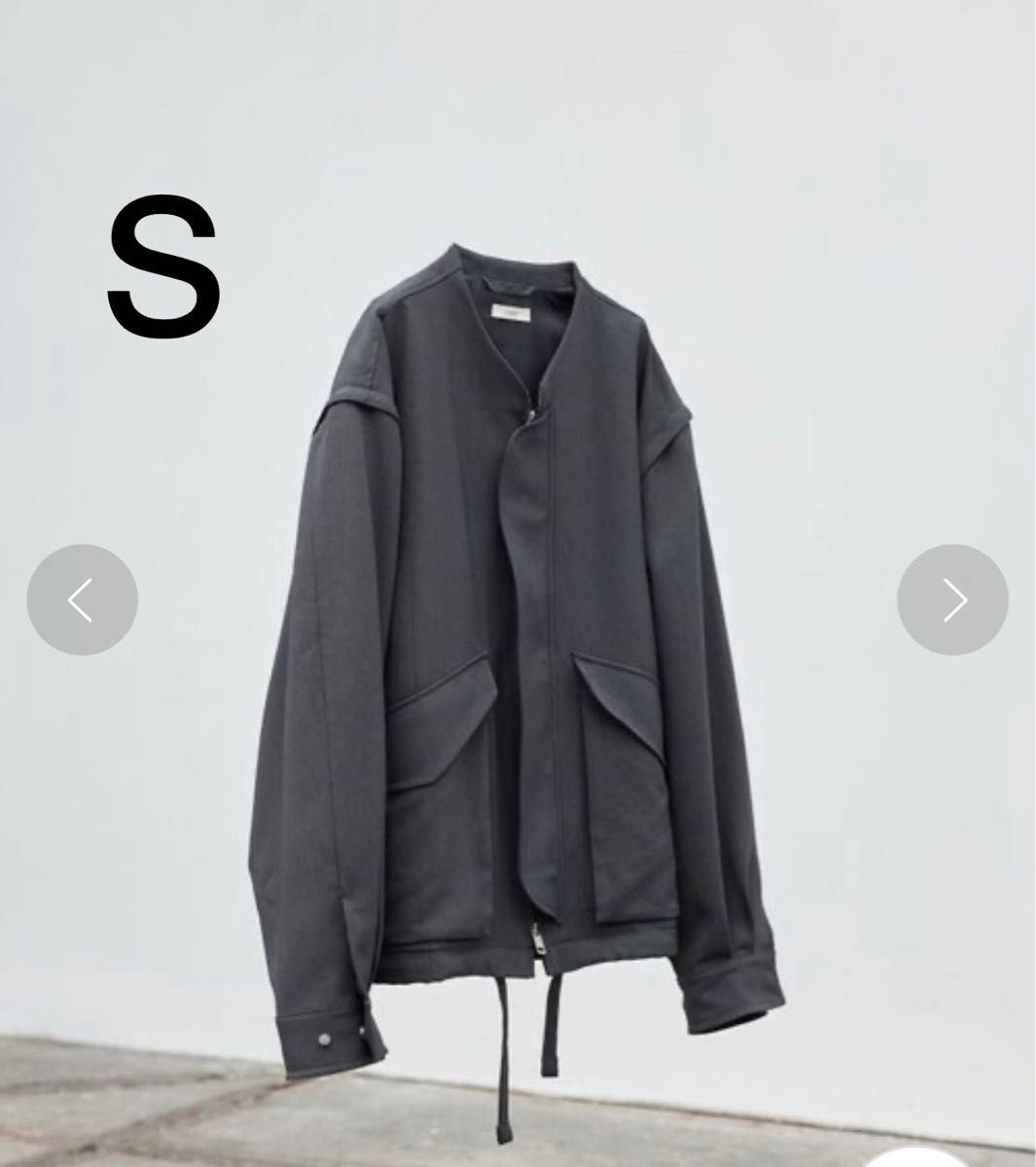 PayPayフリマ|LIDNM(リドム)LILY YARN KNIT BLOUSON ニットブルゾン