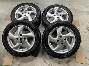 バリ溝 YOKOHAMA ice GUARD iG50 PLUS 195/55R15 15インチ スタッドレス 4本　プジョー　206cc