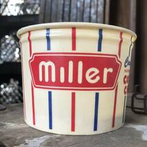 即決 USA Miller チーズ ヴィンテージ ペーパーカップ 紙コップ アメリカン ディスプレイ カントリー キッチン カフェ 雑貨_画像3