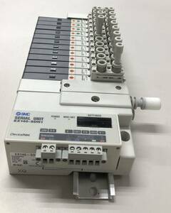 SMC SERIAL UNIT EX140-SDN1 SQ1231D-5B1-L6*4個 SQ1131-5B1-L6*8個