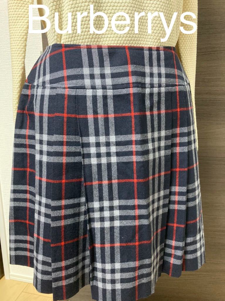極美品 バーバリー ノバチェック ホースマーク 総柄 大判 シルク