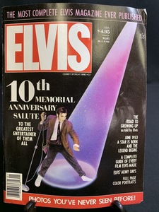 『コレクター放出品「ELVIS 10th MEMORIAL ANNIVERSARY SALUTE」 ロック歌手 俳優 当時物』