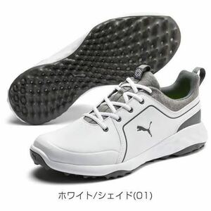 プーマ ゴルフシューズ グリップフュージョン 2.0 スパイクレス 27.5cm 未使用 192990 01 スパイクレス PUMA GRIP FUSION 2.0