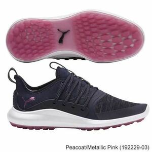 22.5 定価13500円 PUMA GOLF プーマゴルフ ゴルフシューズ IGNITE NXT SOLACE イグナイト NXT ソーレース スパイクレス 192229 03 未使用品