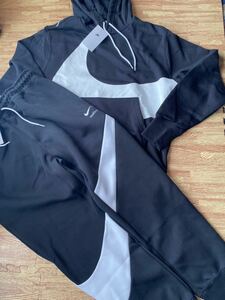 L Nike NIKE sweat setup top and bottom set Parker pants L size unused DV8151 010 DR9033 010 black 