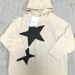 新品 ブランシェス ニットパーカー 兄弟 兄妹 100 110 女の子 男の子