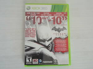 XBOX360 BAT MAN ARKAM CITY （バットマン・アーカムシティー）GAME OF THE YEAR EDITION 北米版 US Version／US Edition