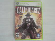 XBOX360 CALL OF JUAREZ 北米版 US Version／US Edition_画像1