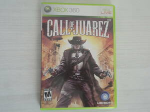 XBOX360 CALL OF JUAREZ 北米版 US Version／US Edition